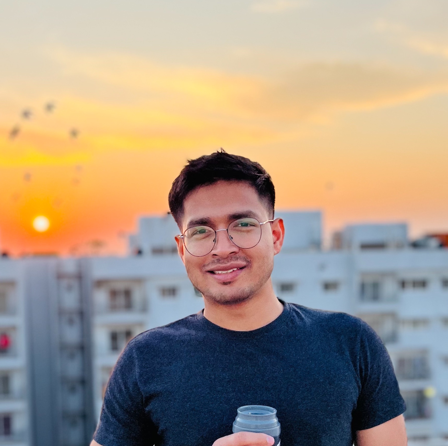 Binayak Mishra profile pic hero section